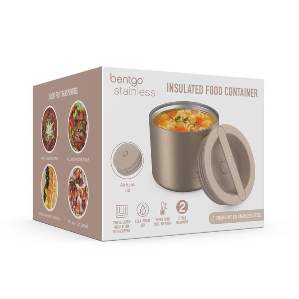 Bentgo - Stainless Insulated Food Container - Gold