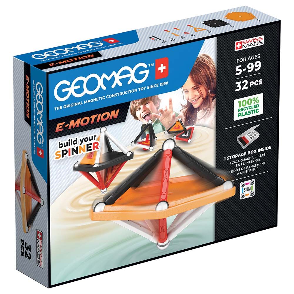 Geomag - E-motion Recycled Blister 32Pcs