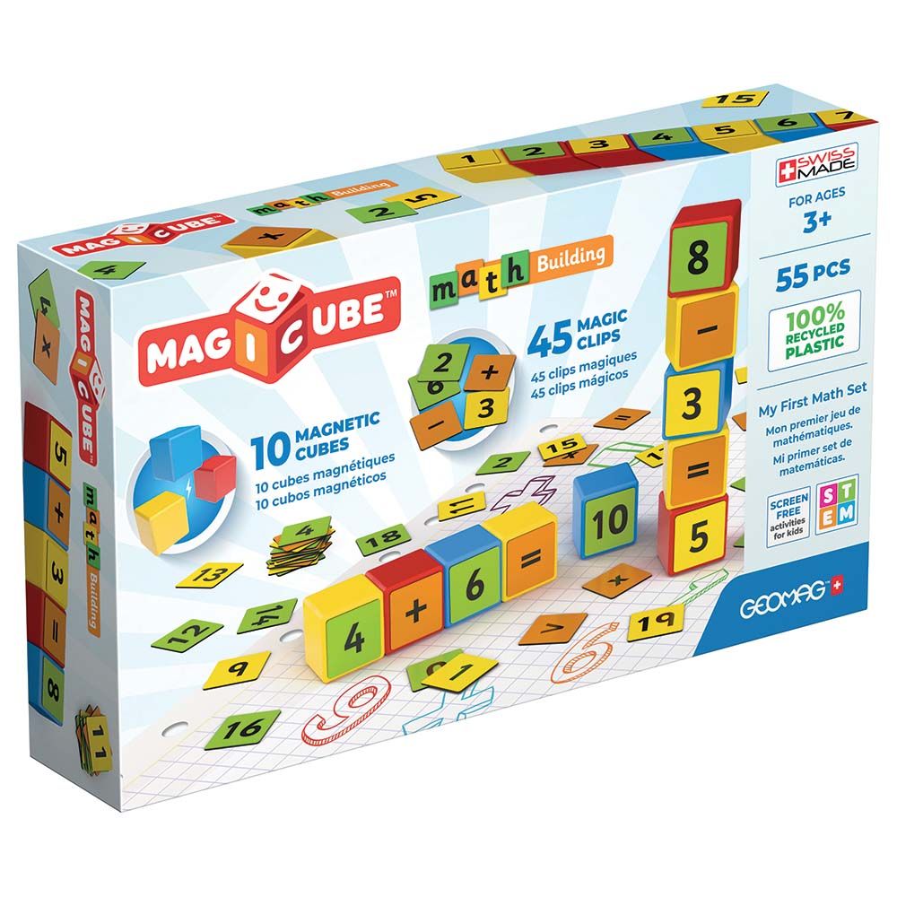 Geomag - Math Building Magicube 55pcs