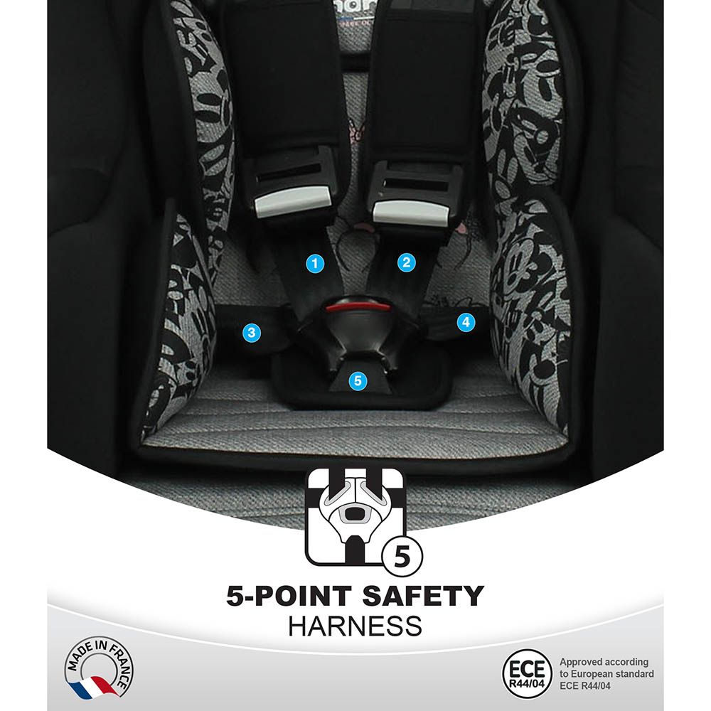 NANIA - Cosmo Reclineable Infant Carseat 0-4Y Upto 18Kg Minnie