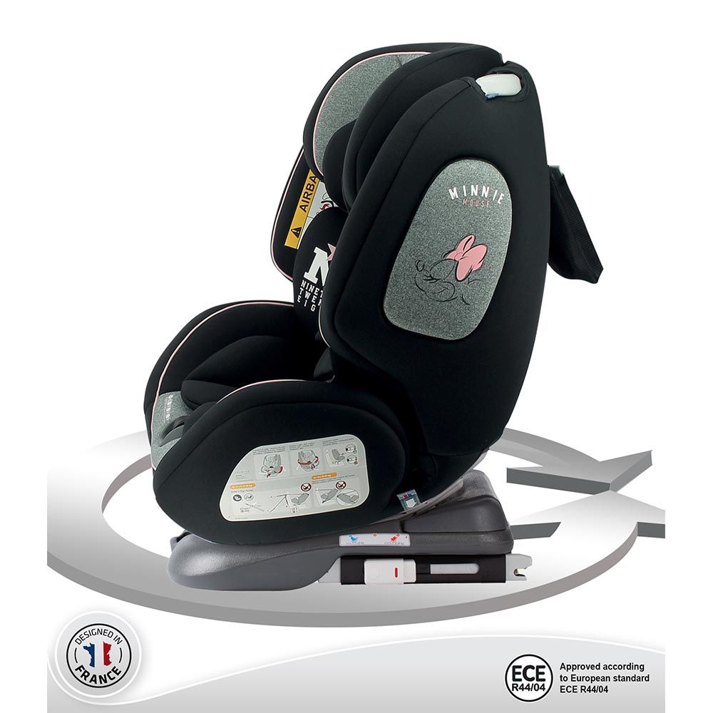 NANIA - One360 Rotating Isofix Carseat 0 - 12y Up to 36kg - Minnie