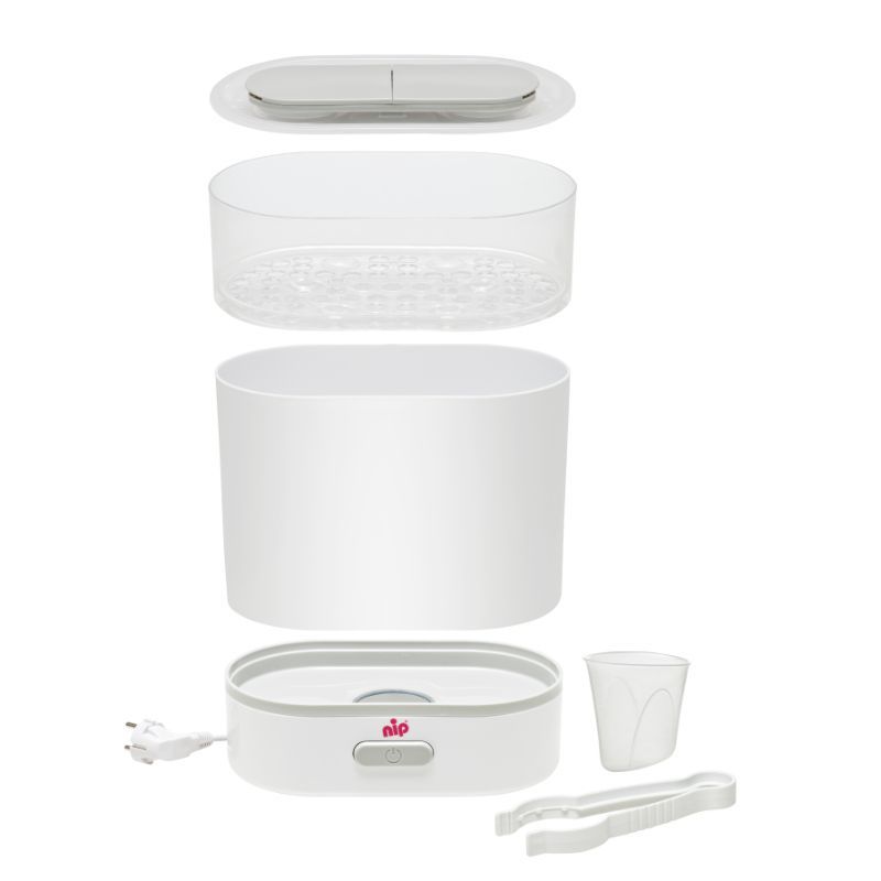 Nip - 3 In 1 Sterilizer - White