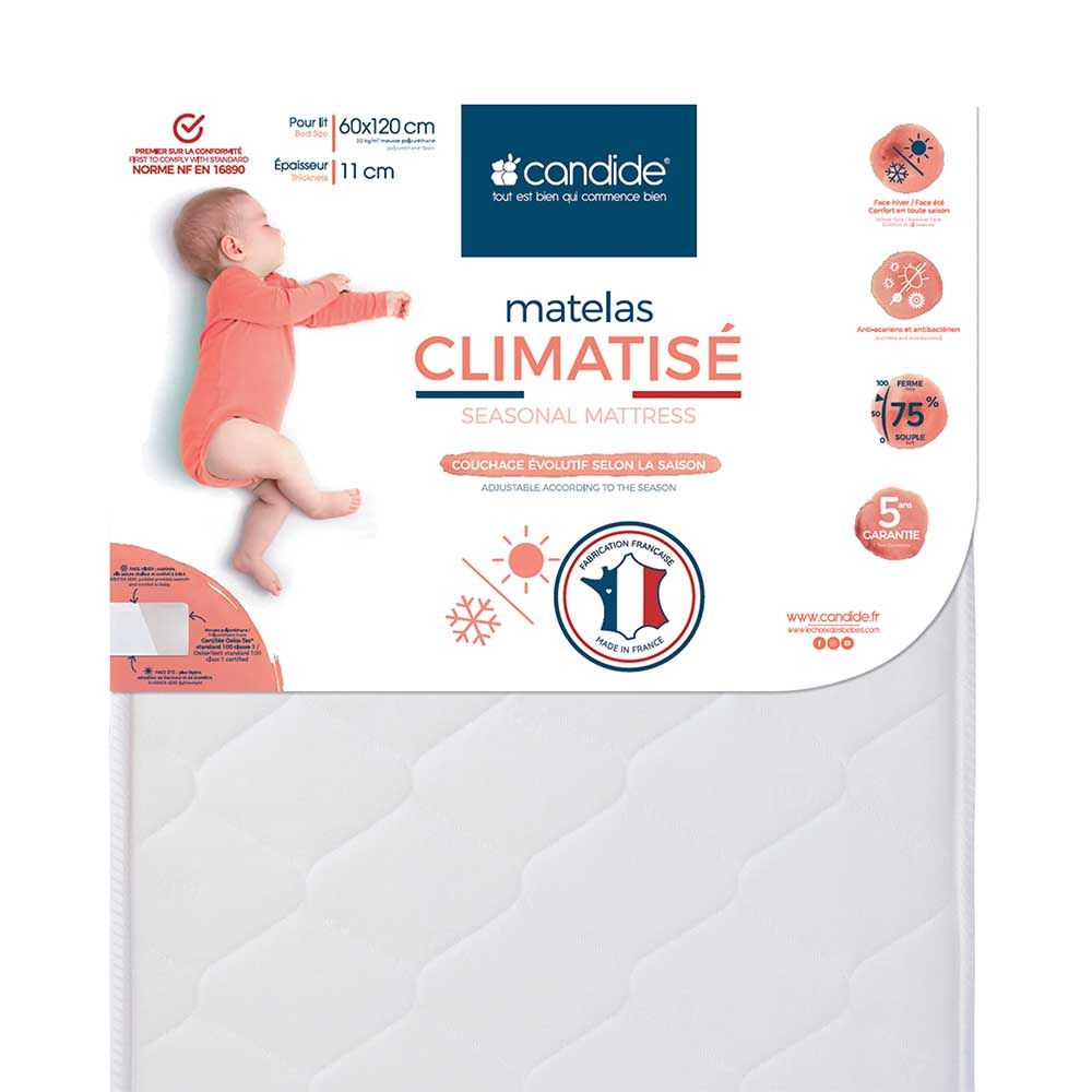 Candide - Seasonal Baby Mattress Summer And Winter Side 60x120 cm