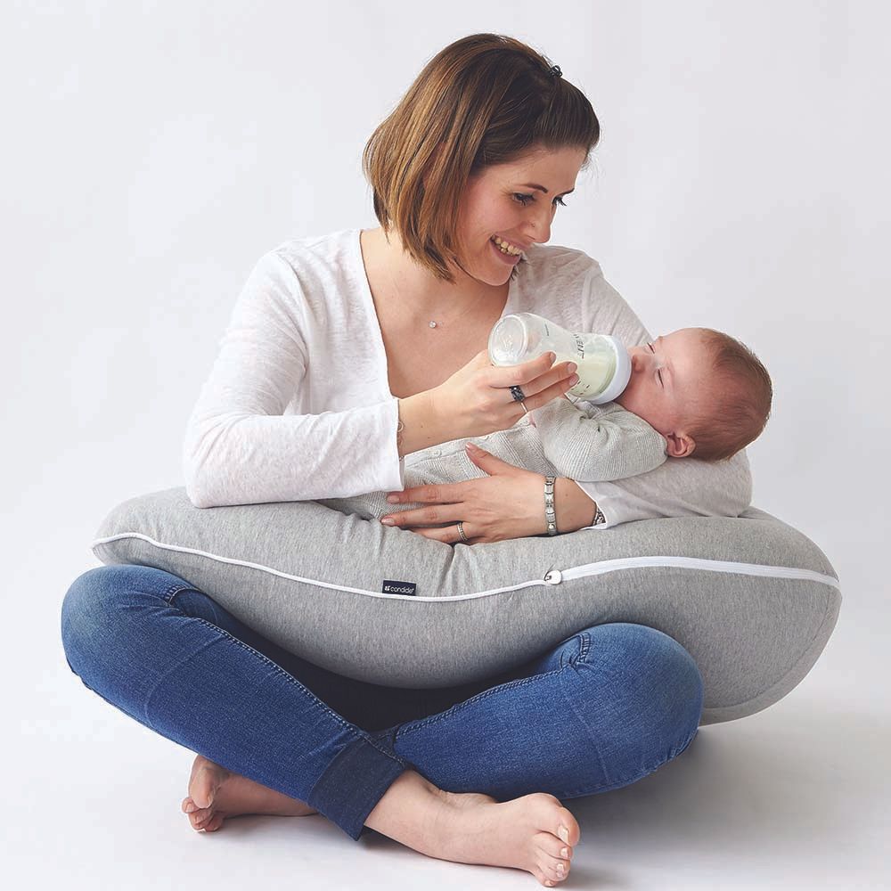 Candide - 3-in-1 Multirelax Maternity Feeding And Baby Nest - Grey