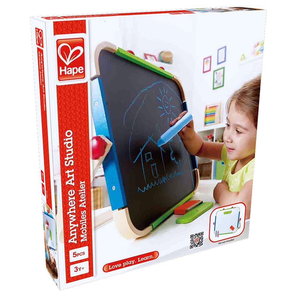 Hape - Anywhere Art Studio + ABC Magnetic Letters Set (Exclusive)