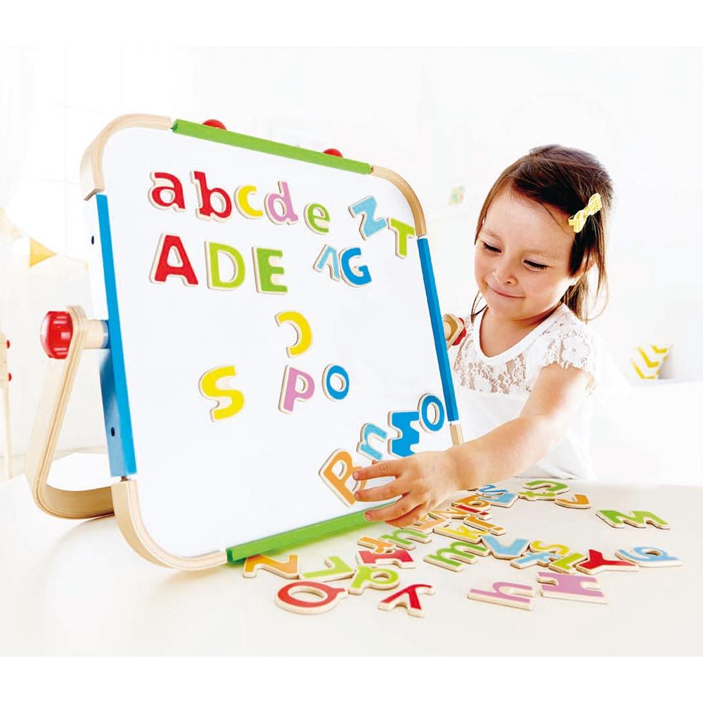 Hape - Anywhere Art Studio + ABC Magnetic Letters Set (Exclusive)