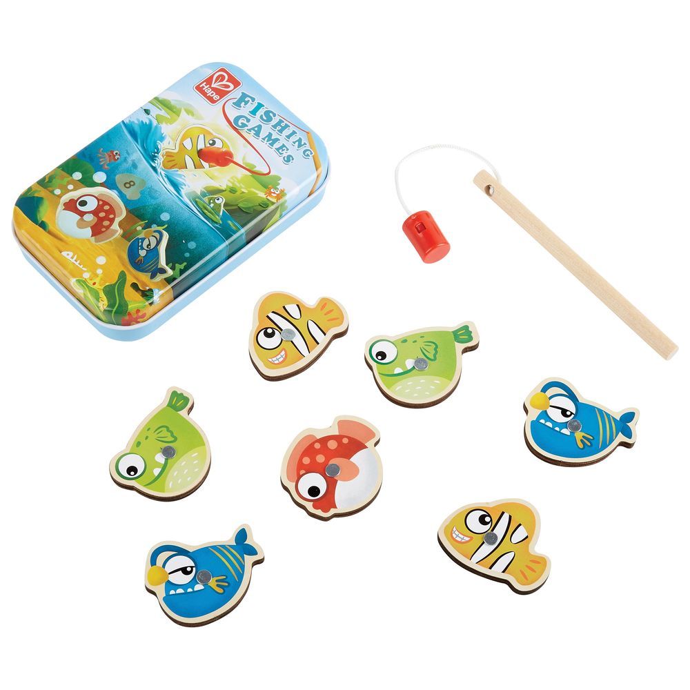 Hape - Games Travel Toys Set - 4pcs