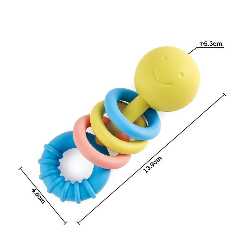 Hape - Rattling Rings Teether