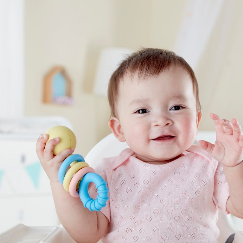 Hape - Rattling Rings Teether