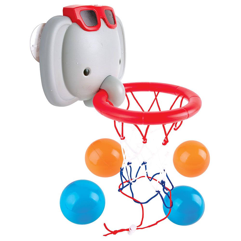 Hape - Bath Time Basketball Elephant Pal 