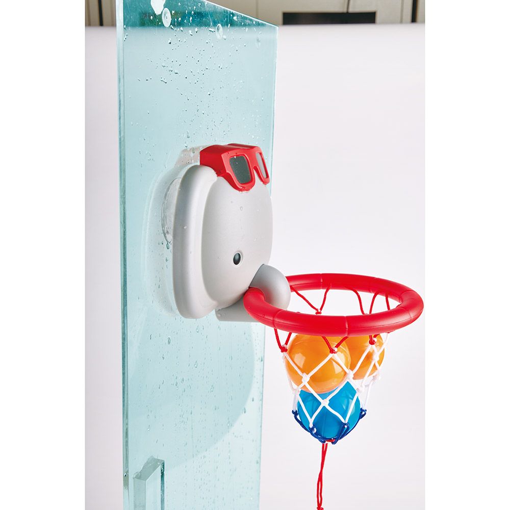 Hape - Bath Time Basketball Elephant Pal 