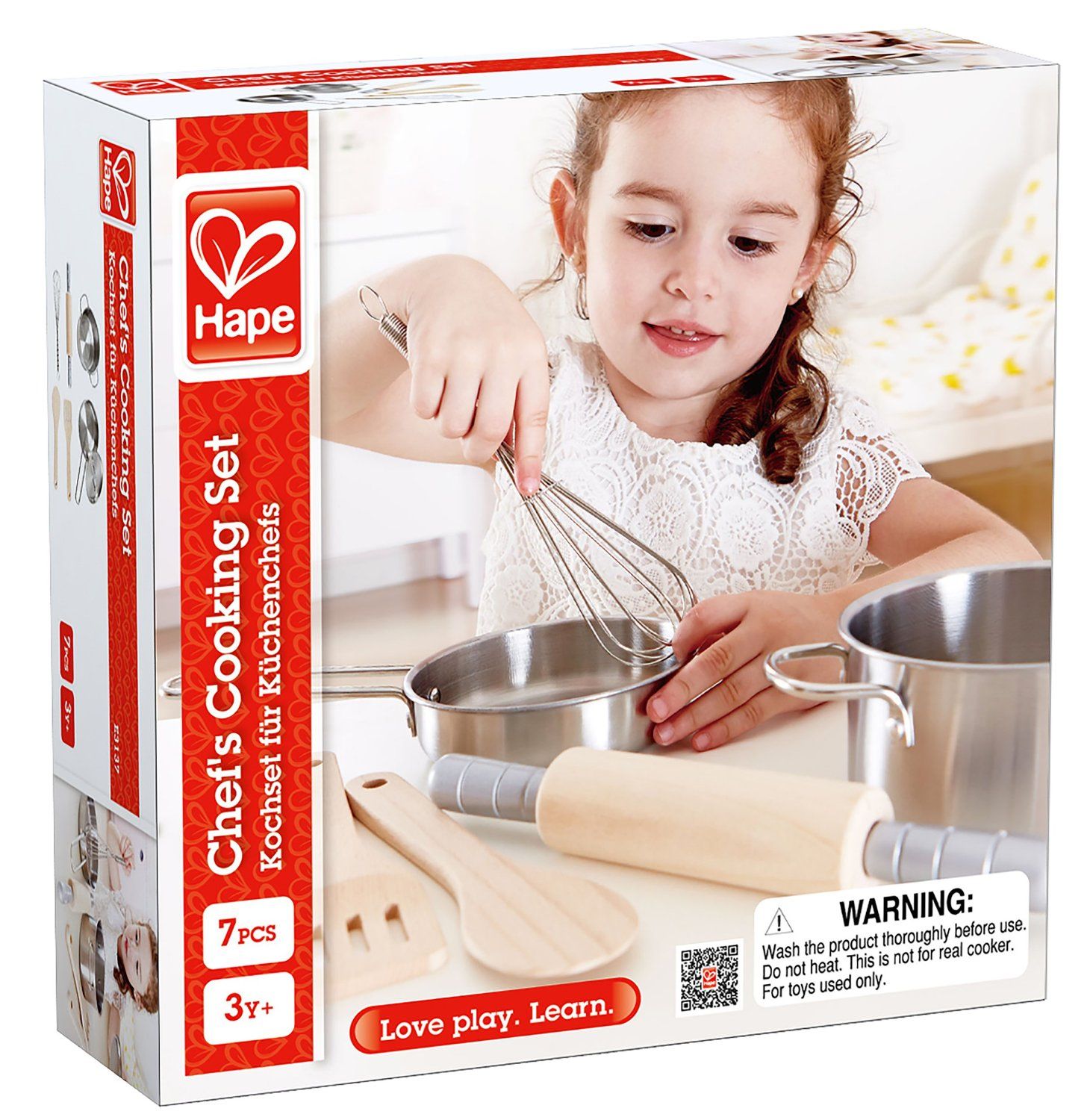 Hape - Chef's Cooking Set - 7pcs