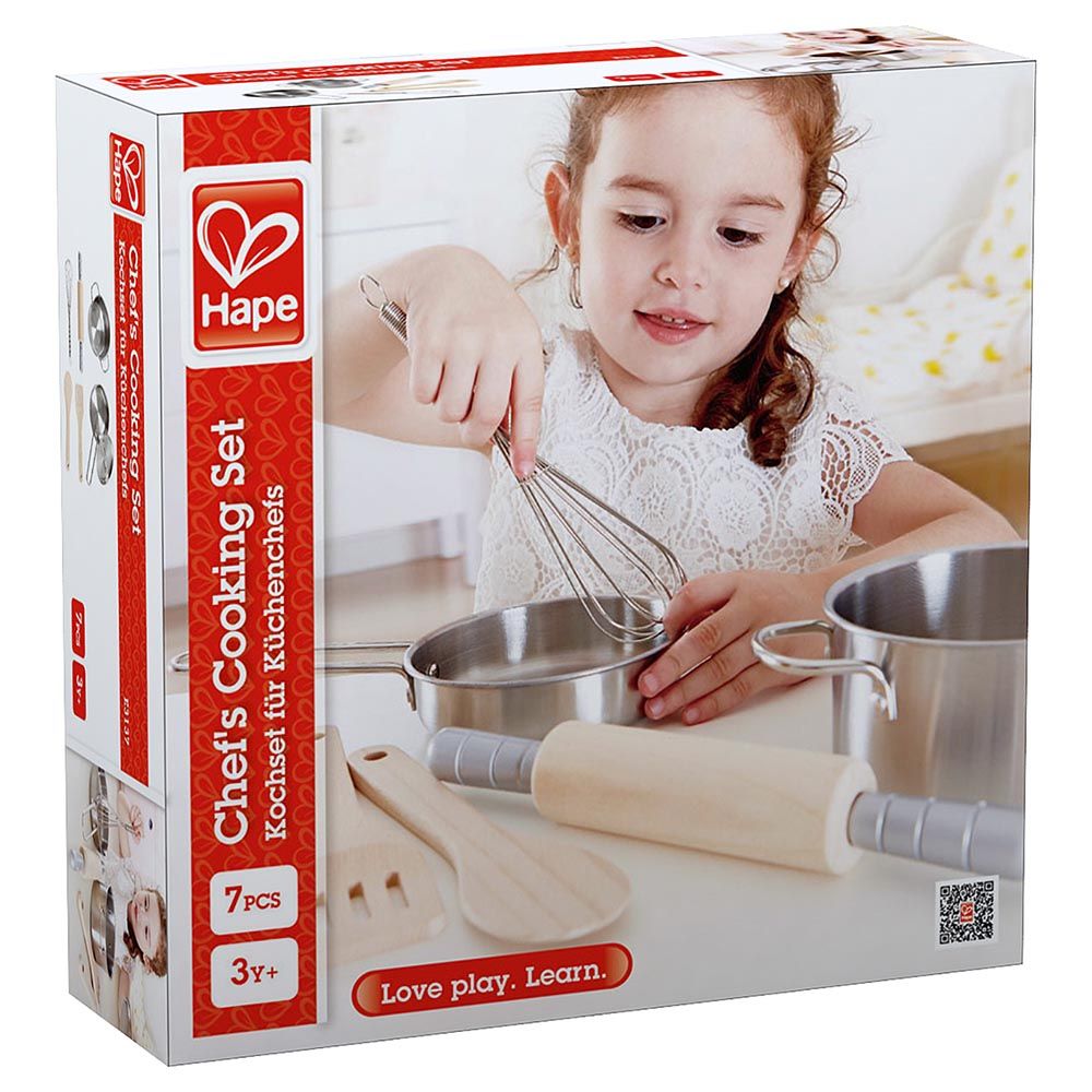 Hape - Chef's Cooking Set - 7pcs