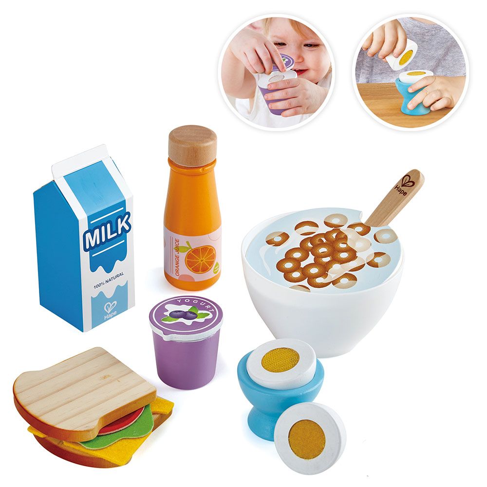 Hape - Delicious Breakfast Playset - Food Playset