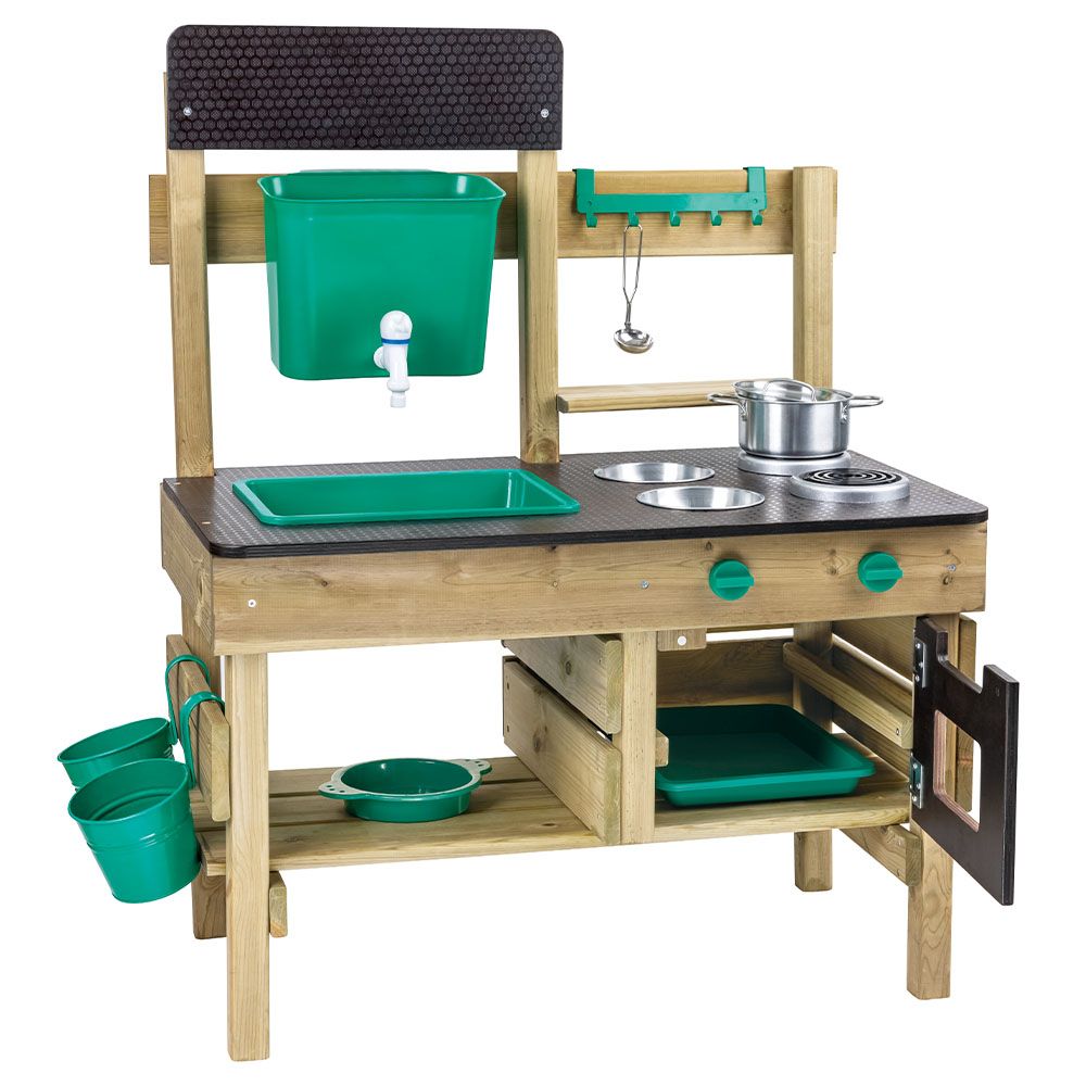 Hape - Outdoor Kitchen Playset With Accessories