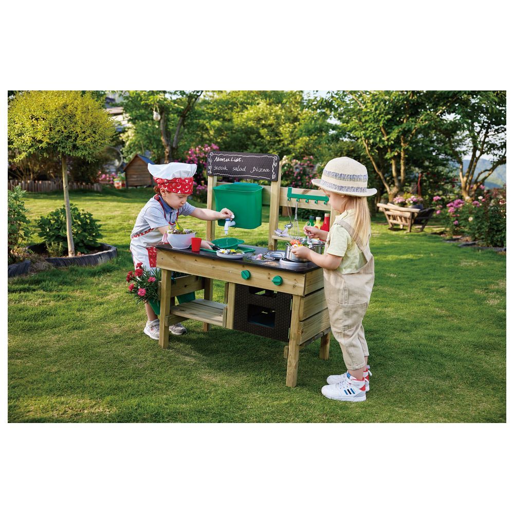 Hape - Outdoor Kitchen Playset With Accessories