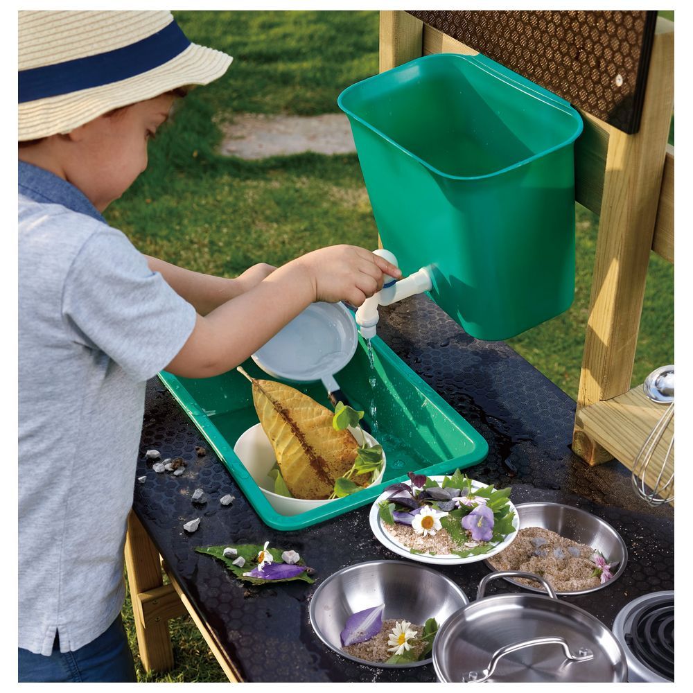 Hape - Outdoor Kitchen Playset With Accessories