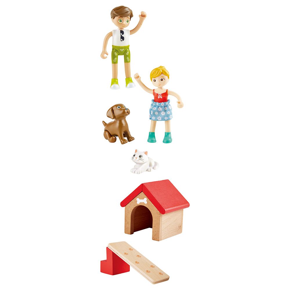 Hape - Rock & Slide Wooden Playhouse With Sound Effects