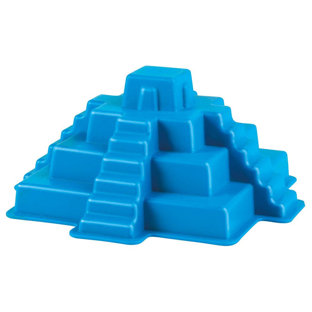 Hape - Mayan Pyramid Sand & Beach Toy - Blue