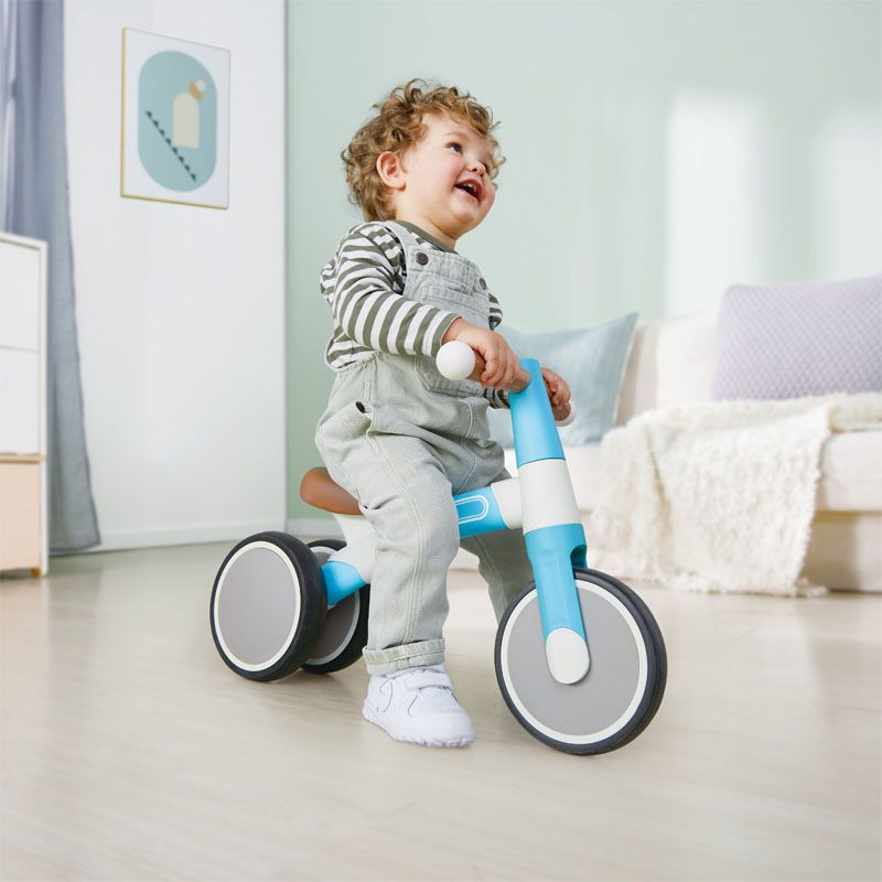 Hape - Toddler Ride On Balance Bike - Light Blue