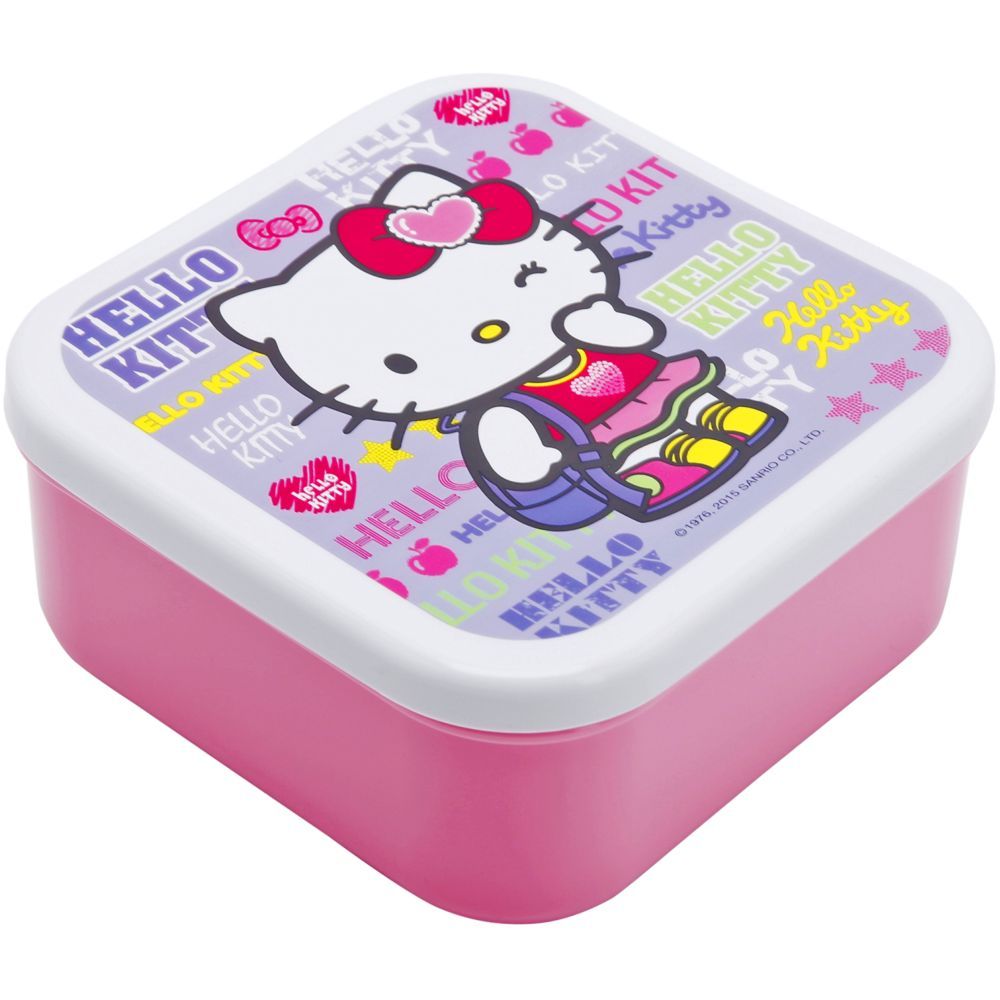 Hello Kitty - Insulated Lunch Bag with Lunch Container - Pink