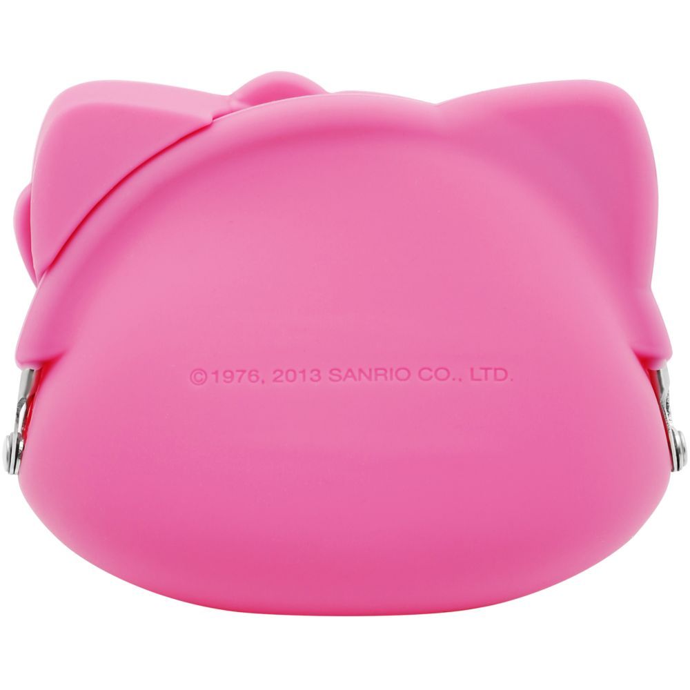 Hello Kitty - Kisslock Coin Purse Soft Rubber - Pink