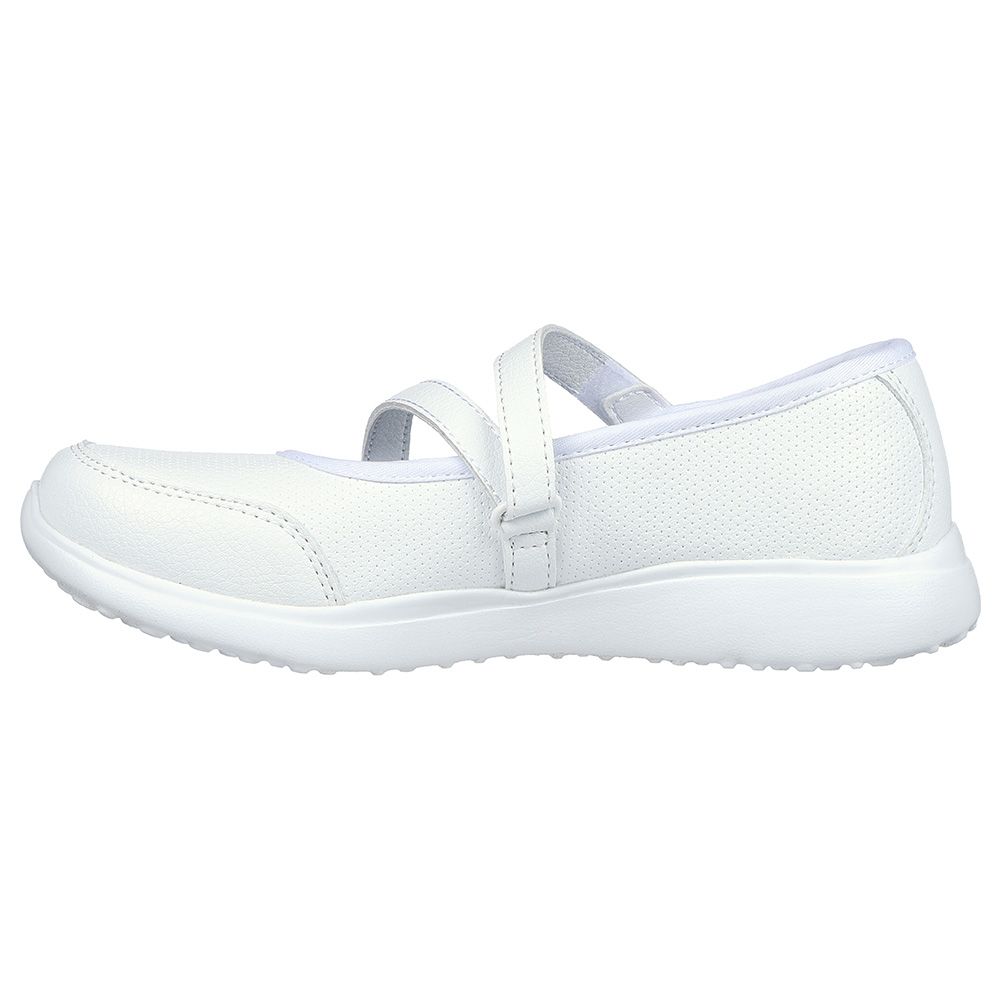 Skechers - girls Microstrides slip-on shoes - white4