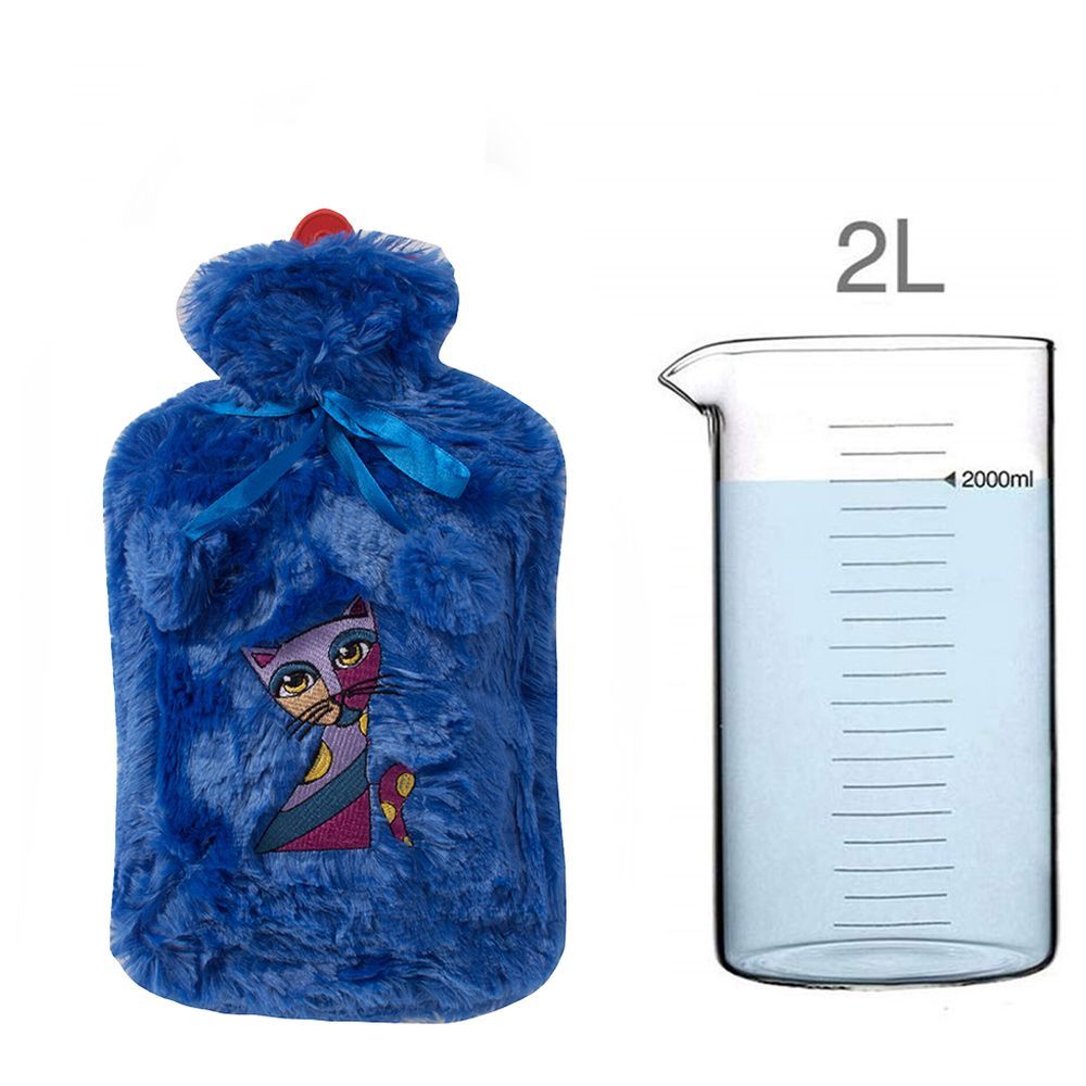 Biggdesign - Monatitti Plush Hot Water Bag - Blue