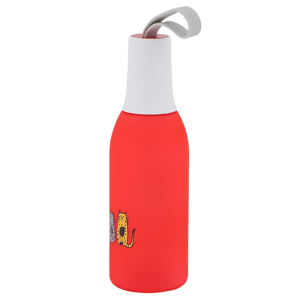 Biggdesign - Cats Water Bottle - 650 ml - Red