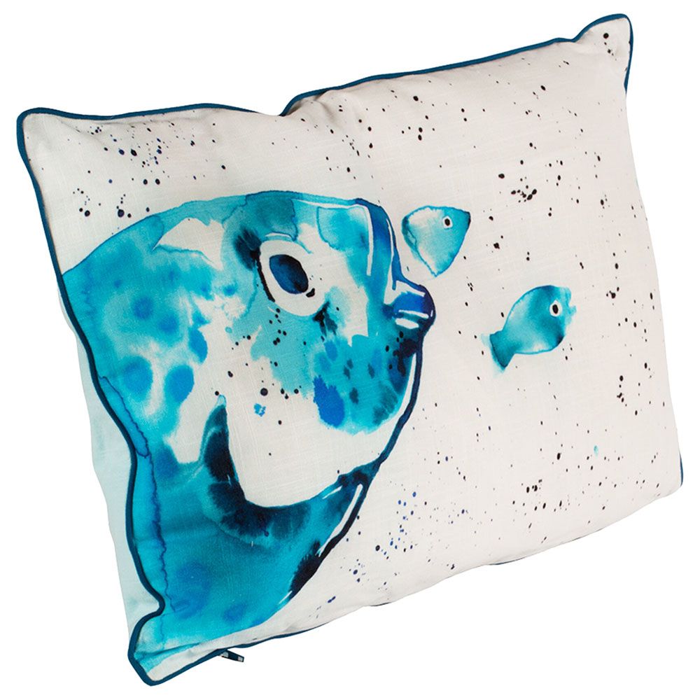 Anemoss - Bream Patterned Rectangle Pillow