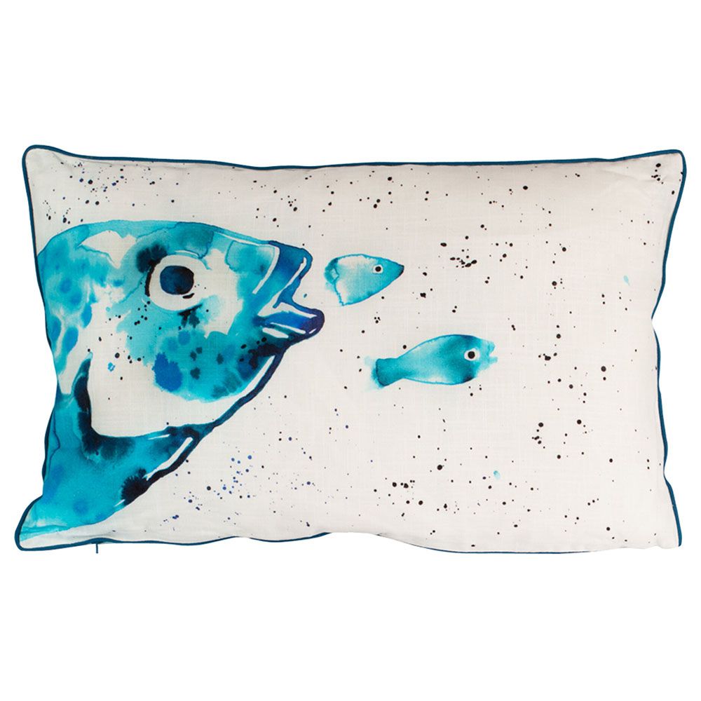 Anemoss - Bream Patterned Rectangle Pillow