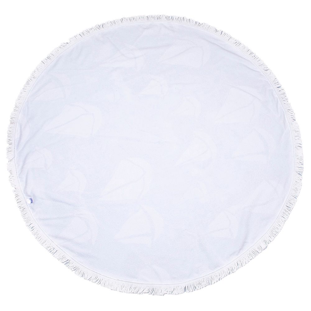 Anemoss - Sailboat Round Beach Towel