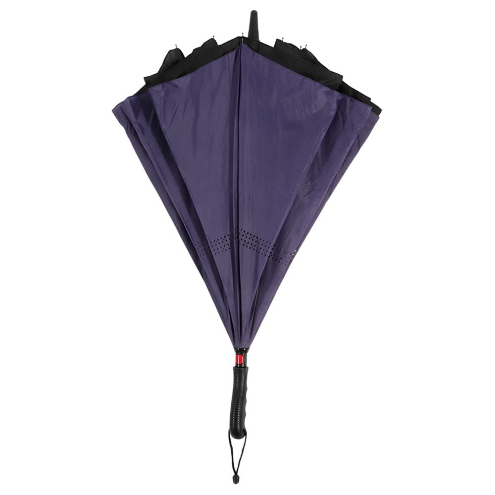 Biggdesign - Moods Up Reverse Umbrella - Black/Purple