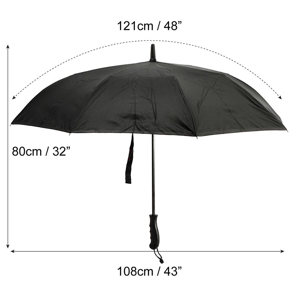 Biggdesign - Moods Up Reverse Umbrella - Black/Purple