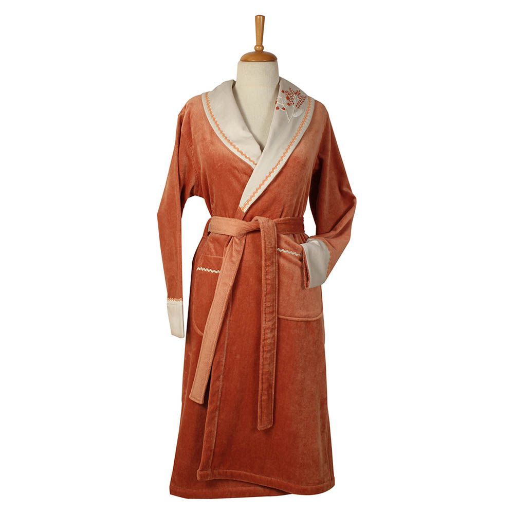 Ecocotton - Efza Women Bathrobe - Terra