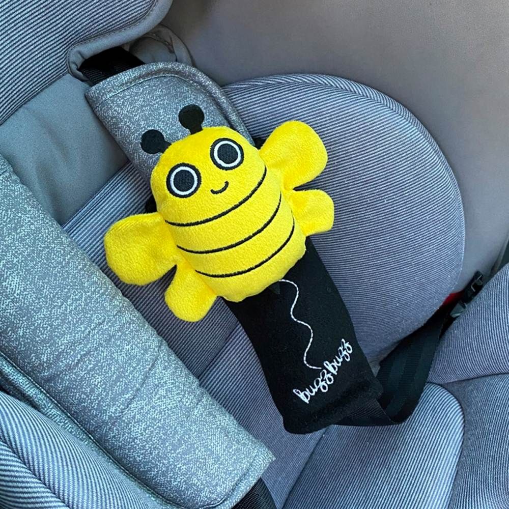 Milk&Moo - Buzzy Bee Seatbelt Accessory Covers For Kids