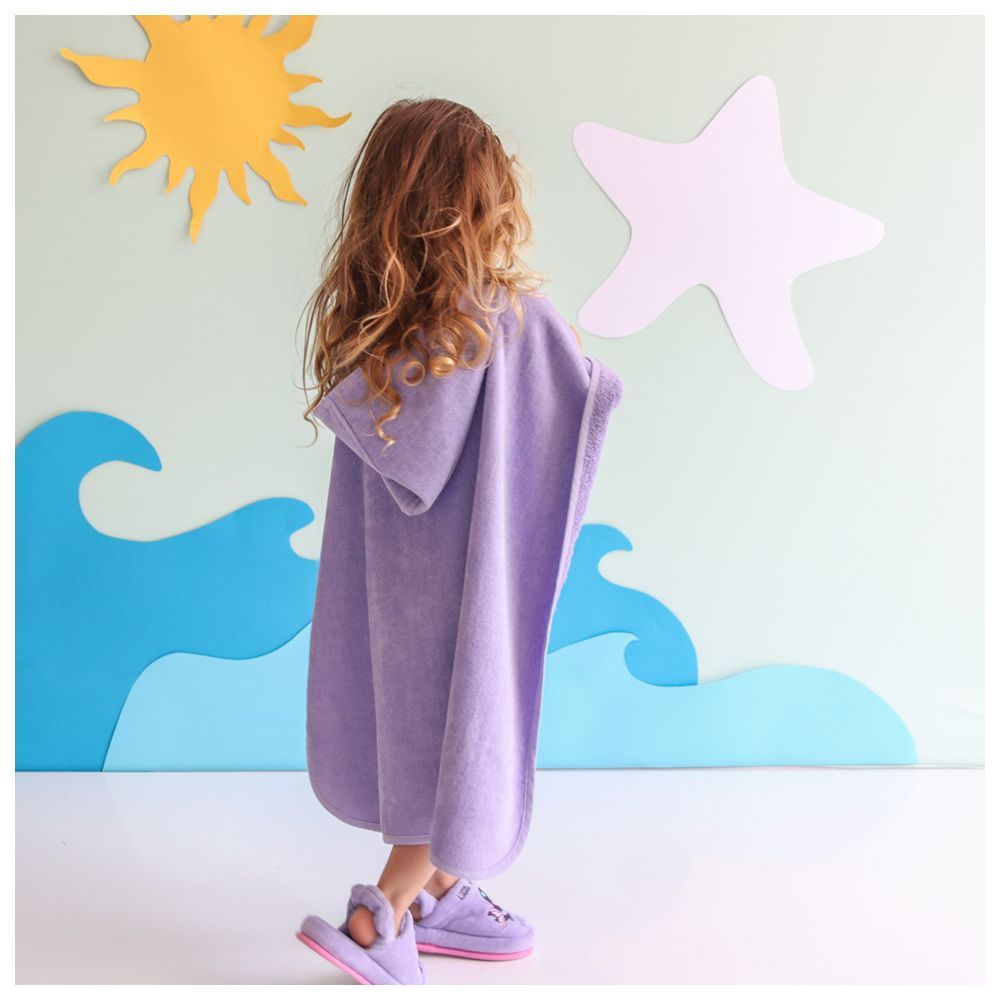 Milk&Moo - Kids Poncho and House Slippers Little Mermaid