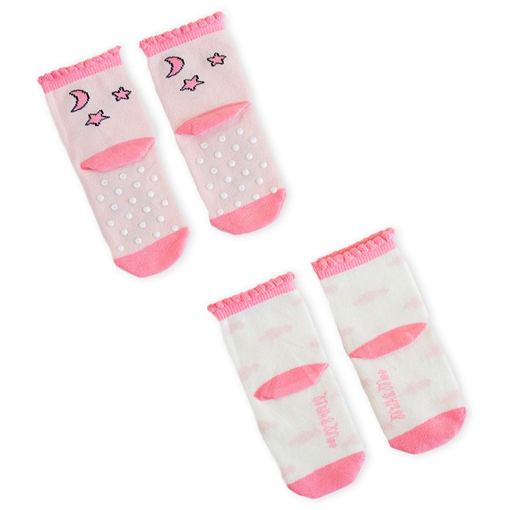 Milk&Moo Buzzy Bee & Canchin Rabbit Baby Socks 4pcs