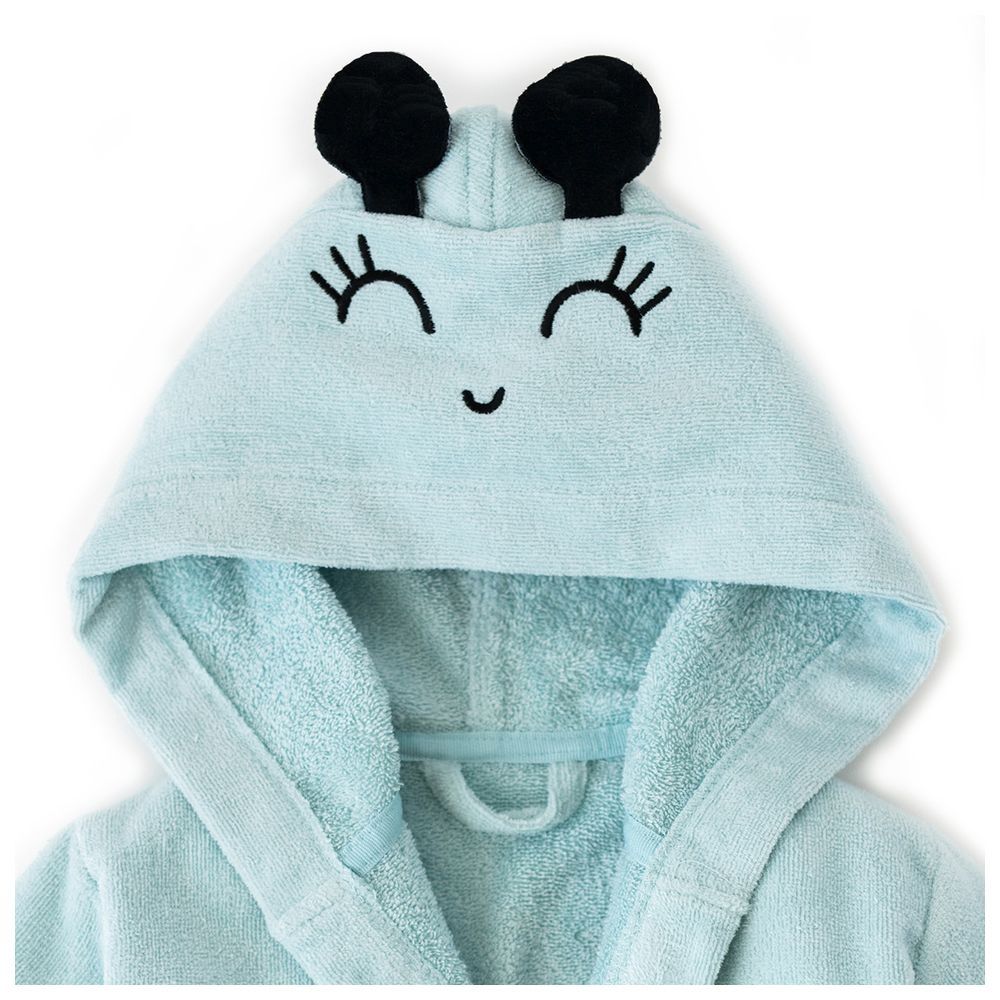 Milk&Moo - Sangaloz Velvet Bathrobe - Blue