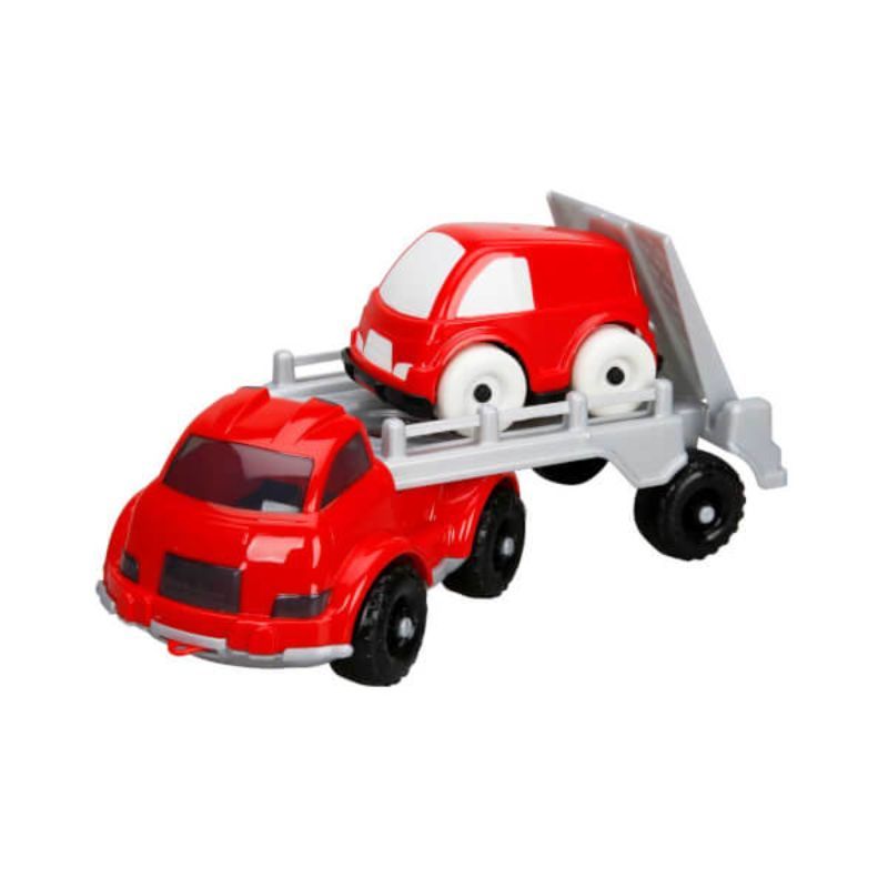 Pilsan Master Transport Truck With Red Car