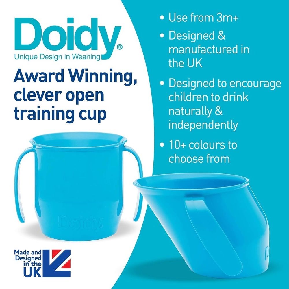 Bickiepegs - Doidy Sippy Cup - Blue - 200 ml