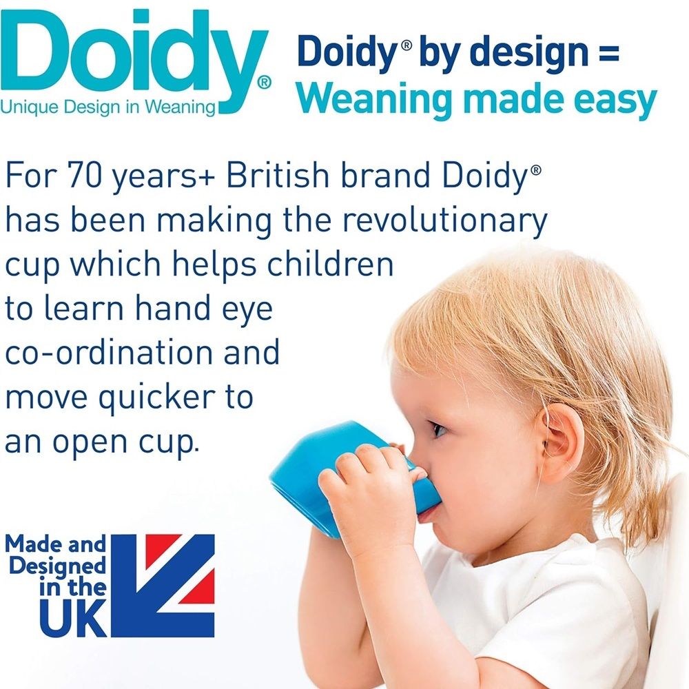 Bickiepegs - Doidy Sippy Cup - Blue - 200 ml