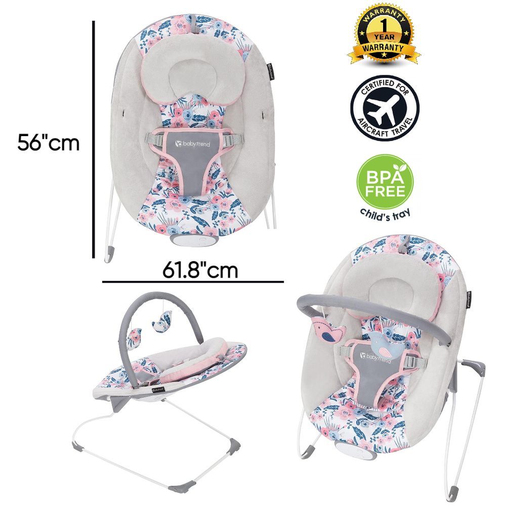 Babytrend - Trend EZ Bouncer - Bluebell