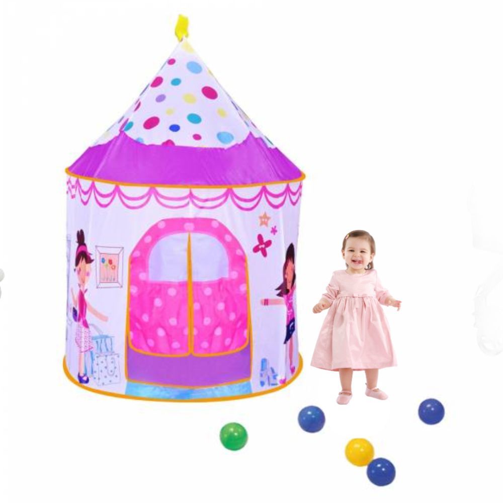 Ching Ching - Modern Princess Ball House With 100pcs Balls