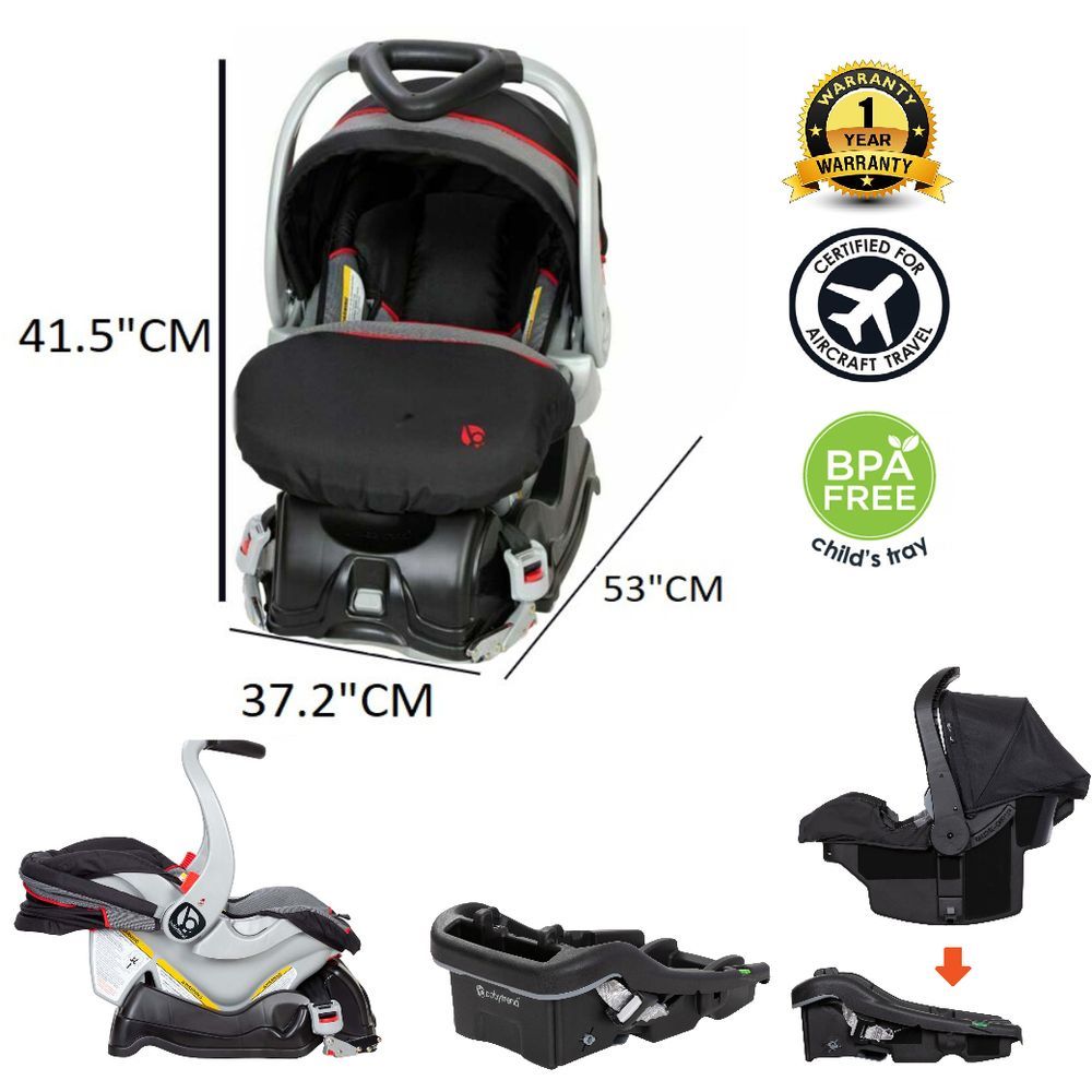 Babytrend - EZ Flex-Loc Plus Infant Car Seat - Millennium