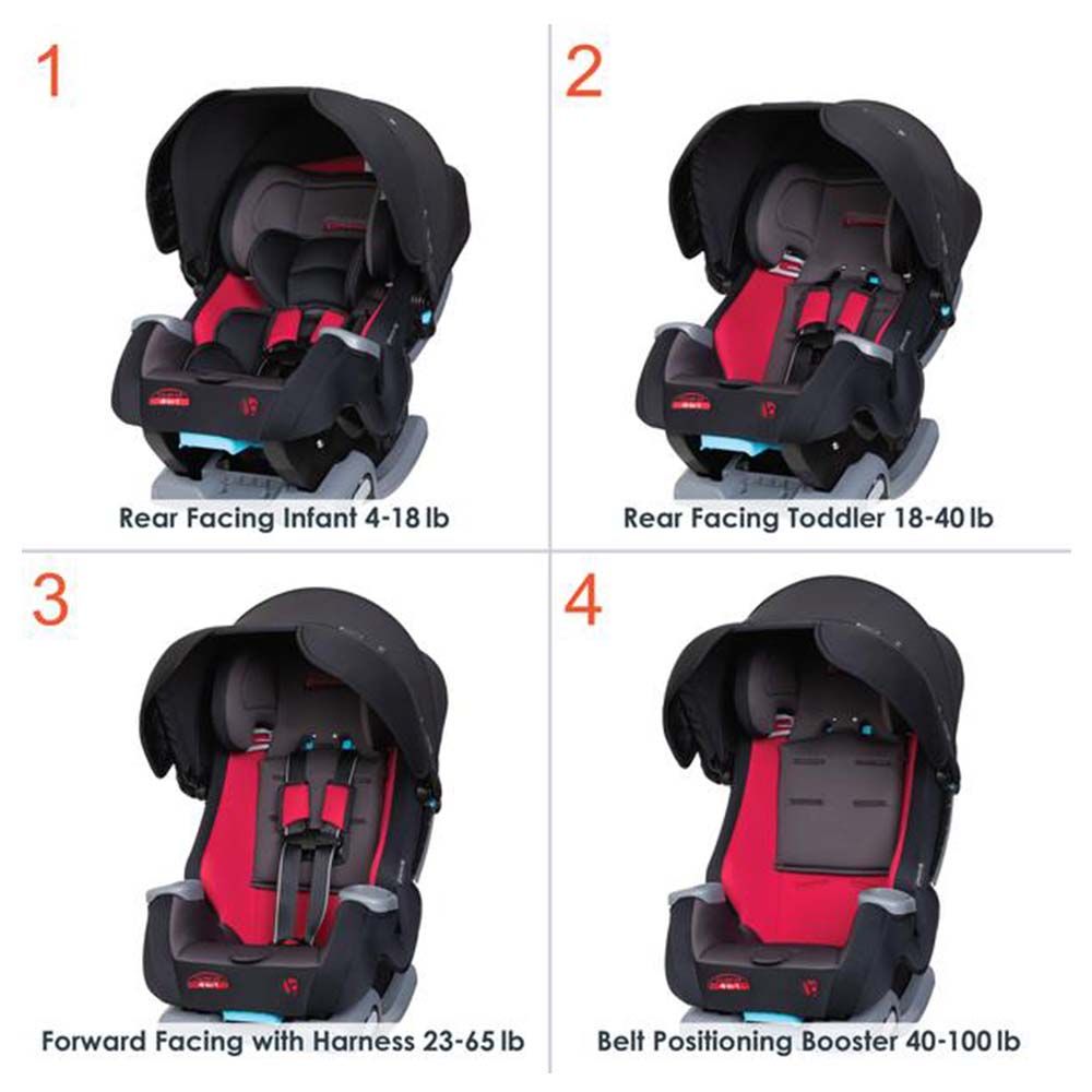 Babytrend - Cover Me 4-in-1 Convertible Car Seat - Scooter