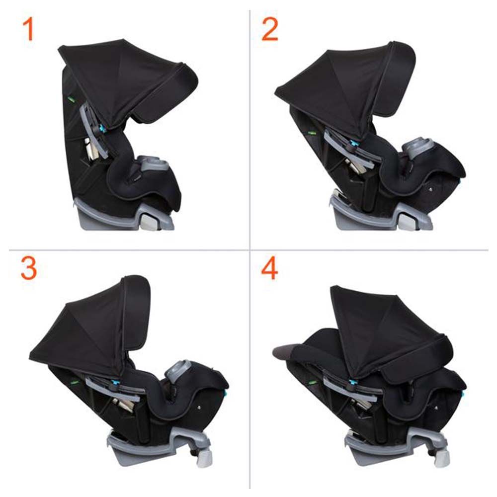 Babytrend - Cover Me 4-In-1 Convertible Car Seat - Dark Moon