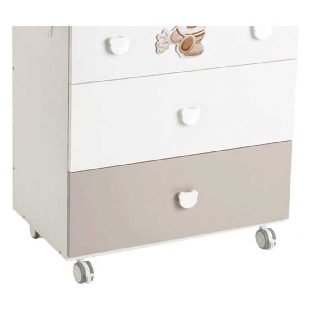 Cam - Baby Changing Station With Cabinet - Beige