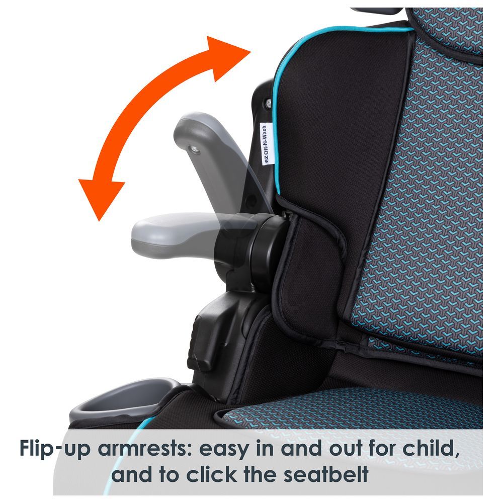 Babytrend - Protect 2-In-1 Folding Booster Seat - Aqua Teach