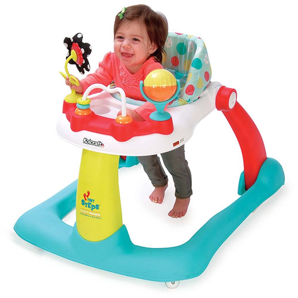 Kolcraft - Tiny Steps 2-in-1 Activity Center - Jubilee